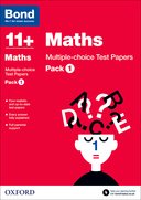 Cover image - Bond Maths 11+ Multiple Choice Test Papers