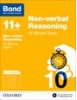 Cover image - Bond Non-verbal Reasoning 10 Minute Tests 11+-12+ years NEW