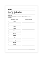11+ Nonsense Words worksheet