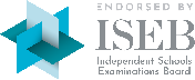 Endorsed by I.S.E.B, Independent schools examination board