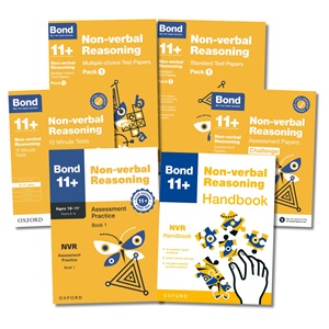 Bond 11+ non-verbal reasoning books