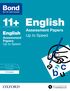 Cover image - Bond English Up to Speed Practice 8-9 years