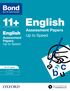 Cover image - Bond English Up to Speed Practice 10-11 years
