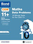 Cover image - Bond 11+: CEM Maths Data 10 Minute Tests: 10-11 Years