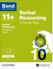 Cover image - Bond Verbal Reasoning 10 Minute Tests 8-9 years 